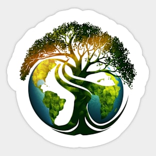 Earth day Sticker